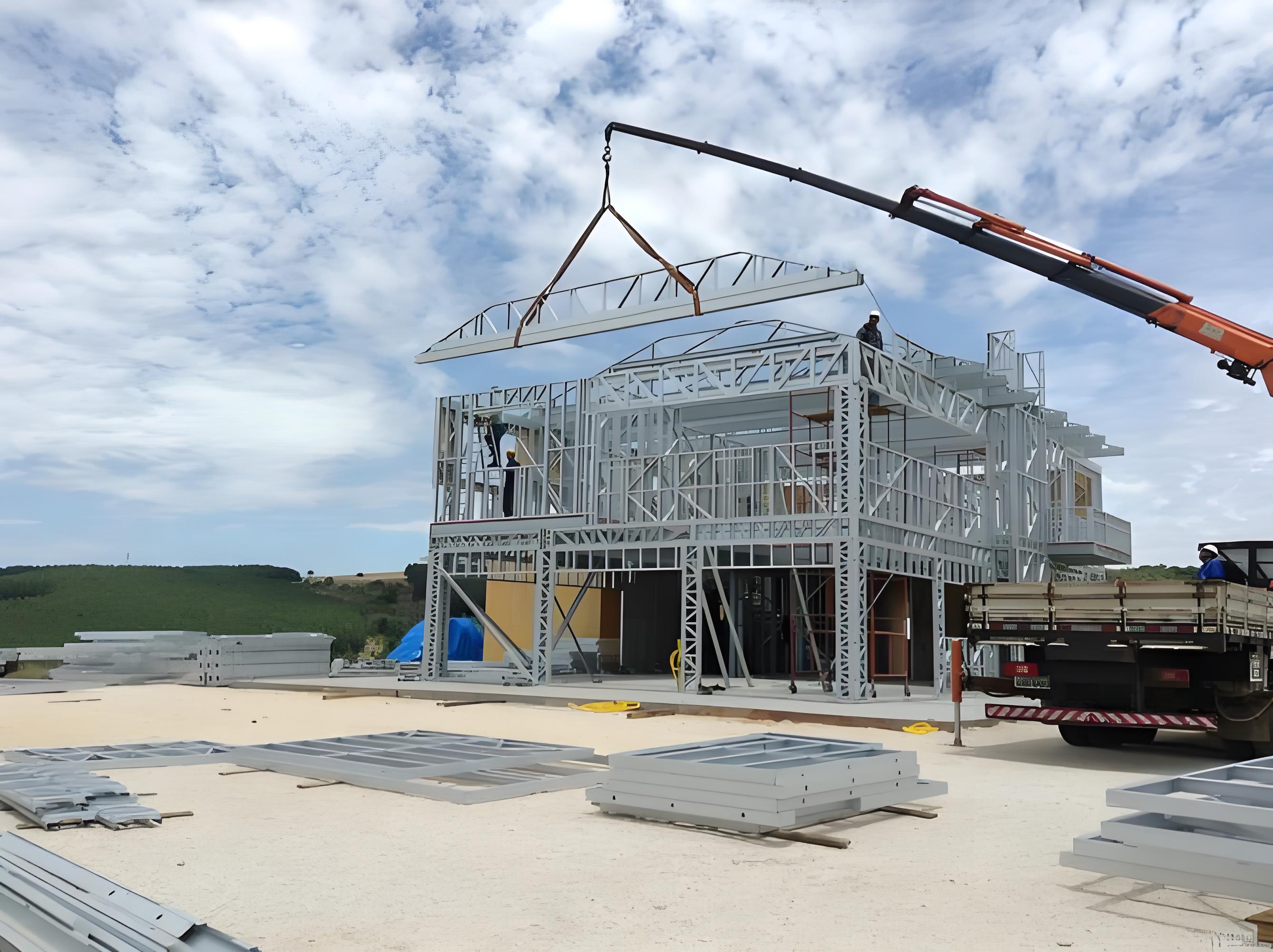 輕鋼別墅結構 輕鋼別墅結構