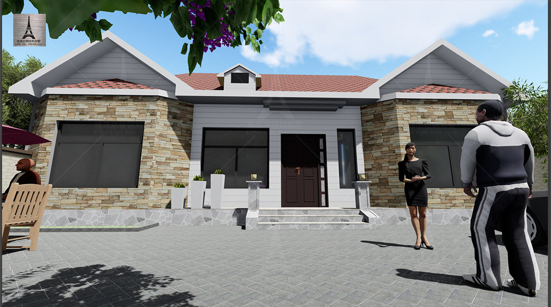 石家莊輕鋼別墅廠家案例 石家莊輕鋼別墅廠家案例