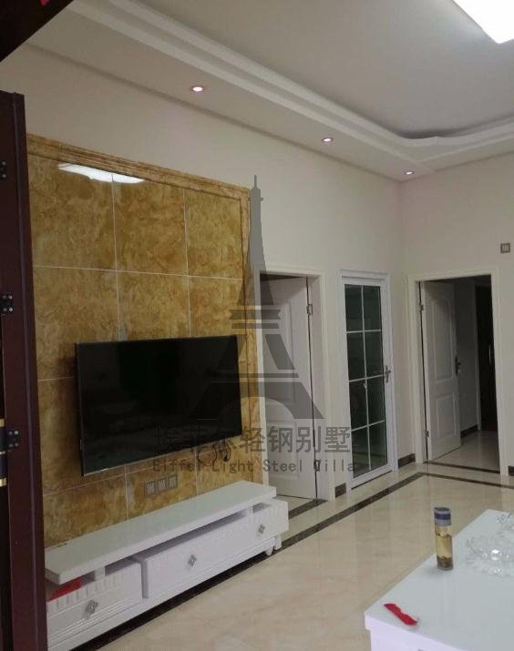 98平米造價(jià)19萬(wàn)輕鋼別墅項(xiàng)目案例內(nèi)裝修2